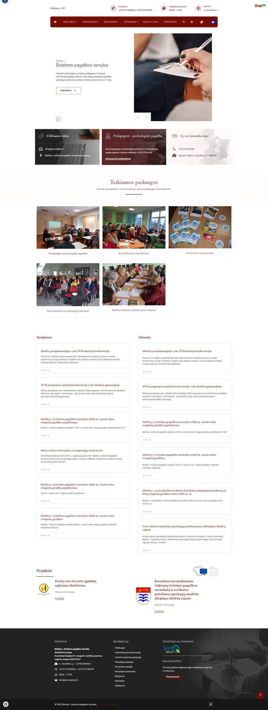 Molėtai educational support service