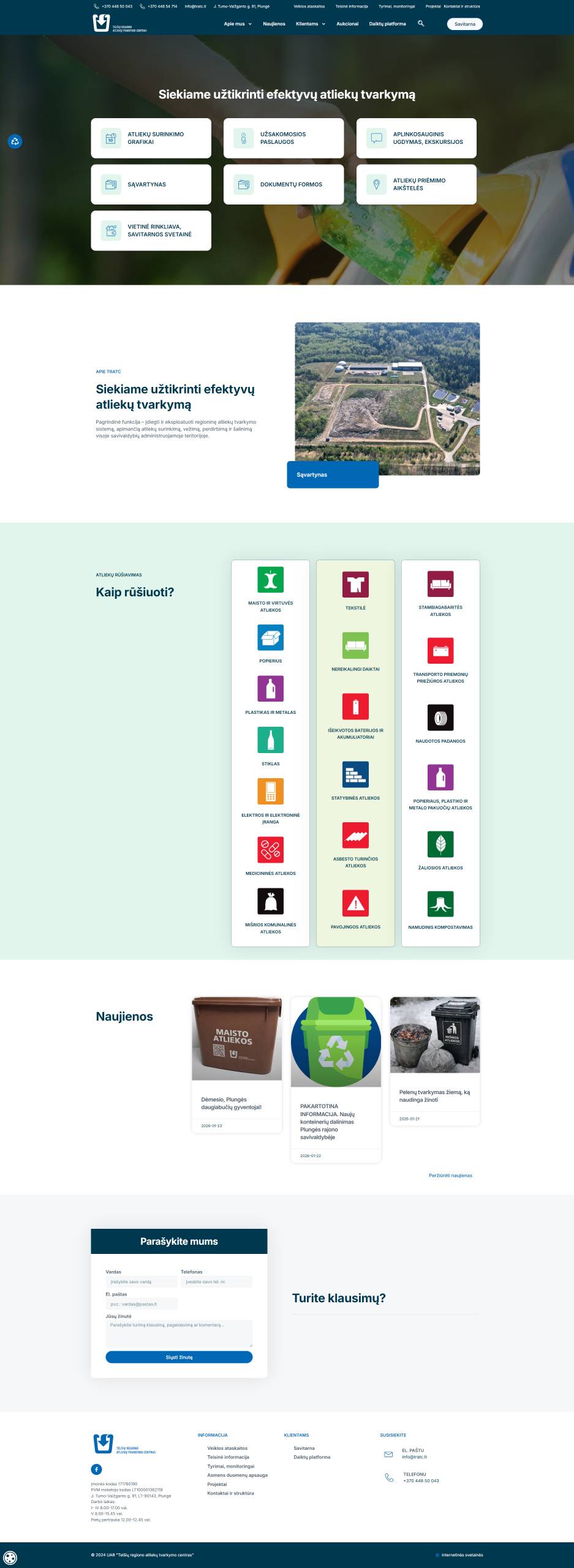 Telšiai Regional Waste Management Center